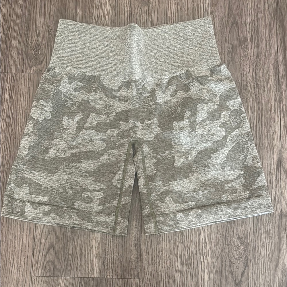 Gray Camo Women's Shorts